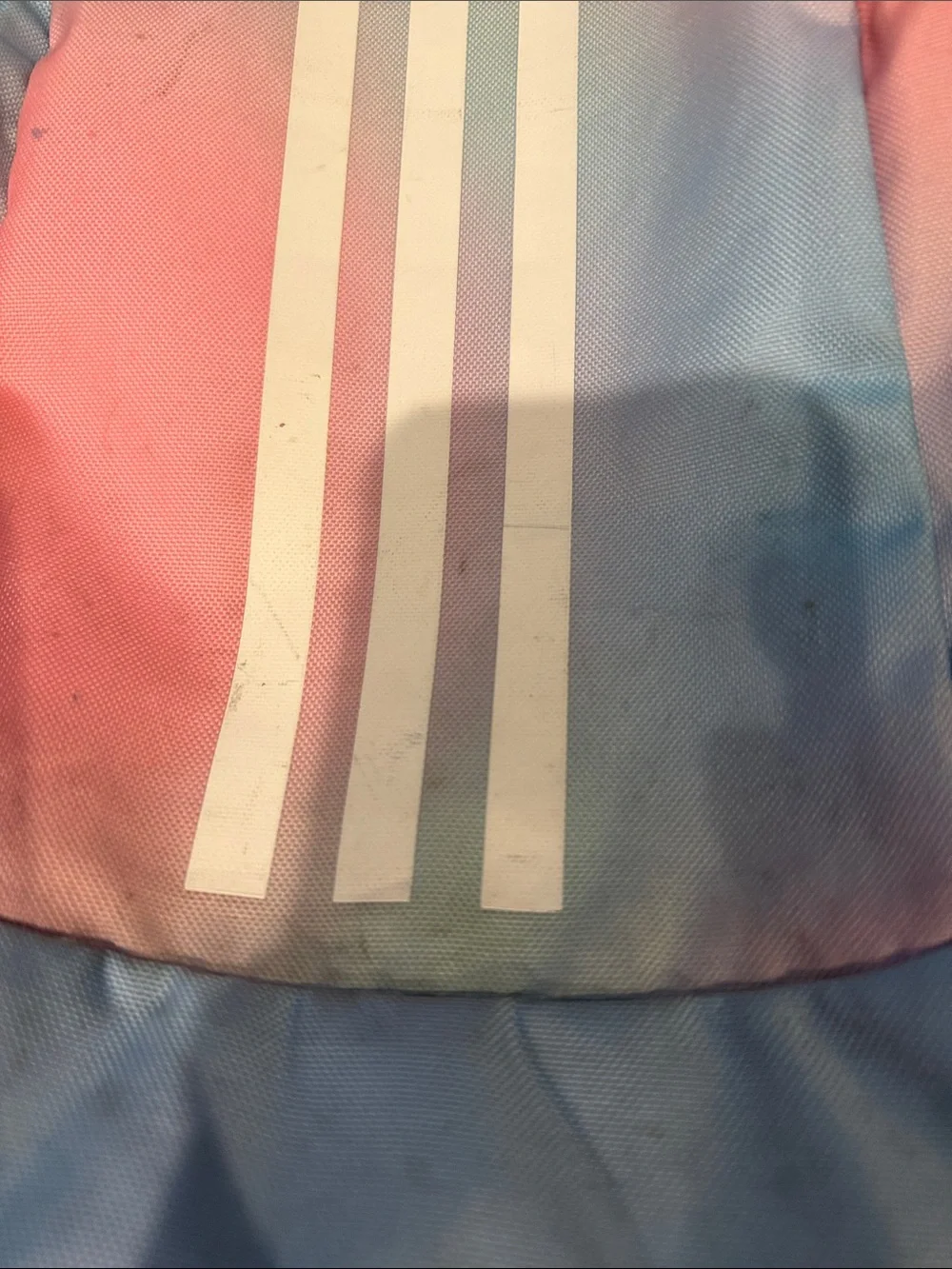 adidas Kids Pink & Blue Ombre Backpack and Lunch Bag Set